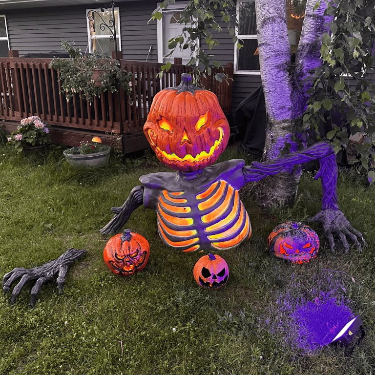💥Limited time pre-sale49% OFF🎃Ground Breaking Pumpkin Skeleton( 89 sets left)