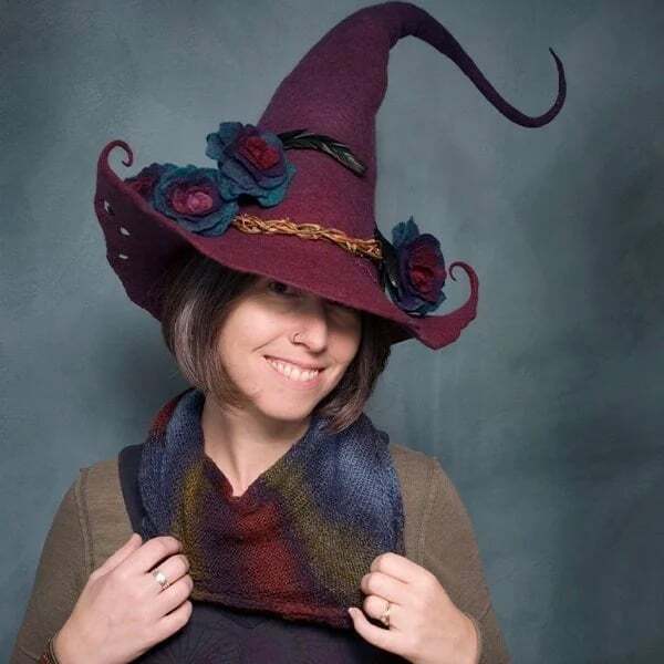 🔥Summer Hot Sale-49%OFF 🔥Halloween Party Felt Witch Hats