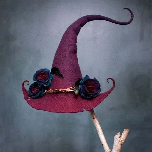🔥Summer Hot Sale-49%OFF 🔥Halloween Party Felt Witch Hats