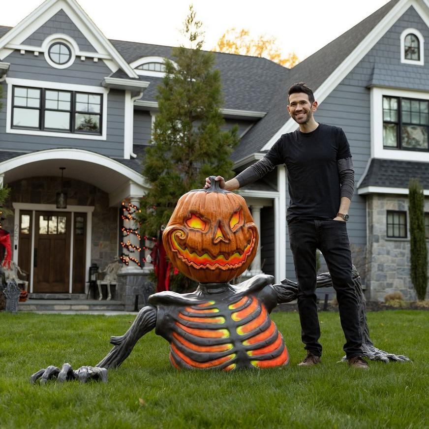 💥Limited time pre-sale49% OFF🎃Ground Breaking Pumpkin Skeleton( 89 sets left)