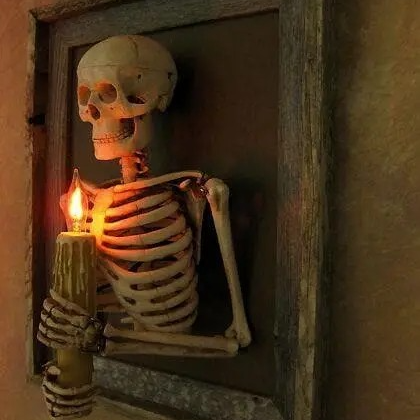 🔥LAST DAY 75% OFF☠️Haunted house skull halloween decoration