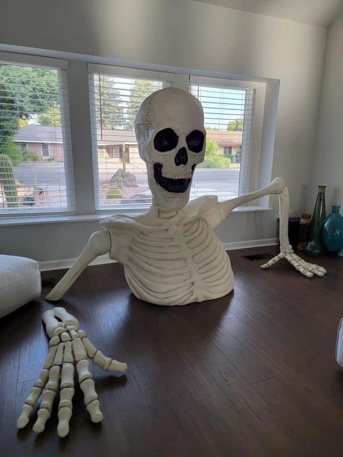 💥Limited time pre-sale49% OFF🎃Ground Breaking Pumpkin Skeleton( 89 sets left)