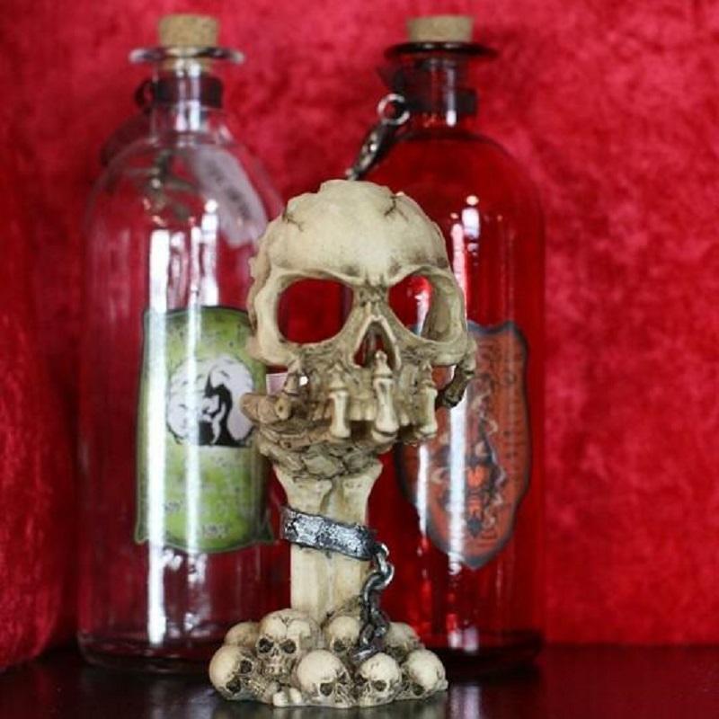 Deliberation Tealight Holder/Halloween Decor, Home Horror Decor