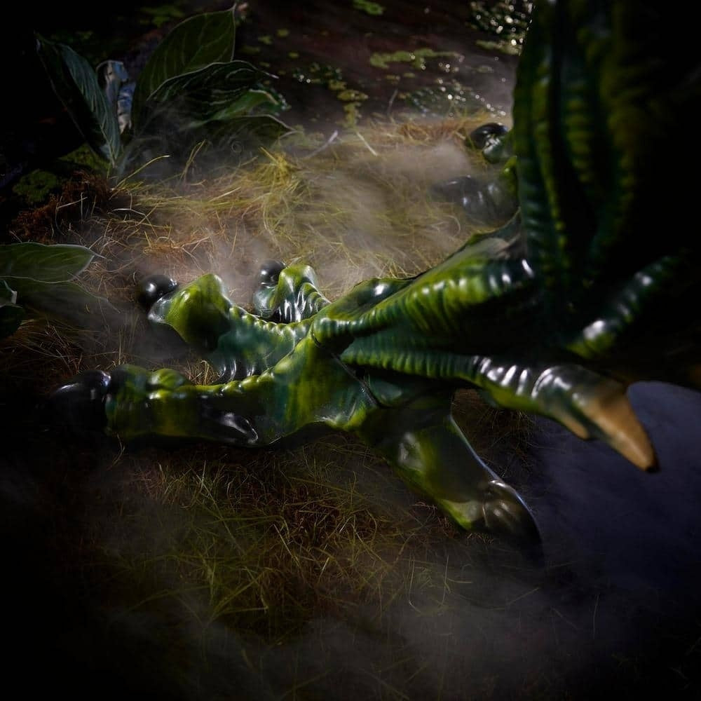 Animated Giant Green Dragon
