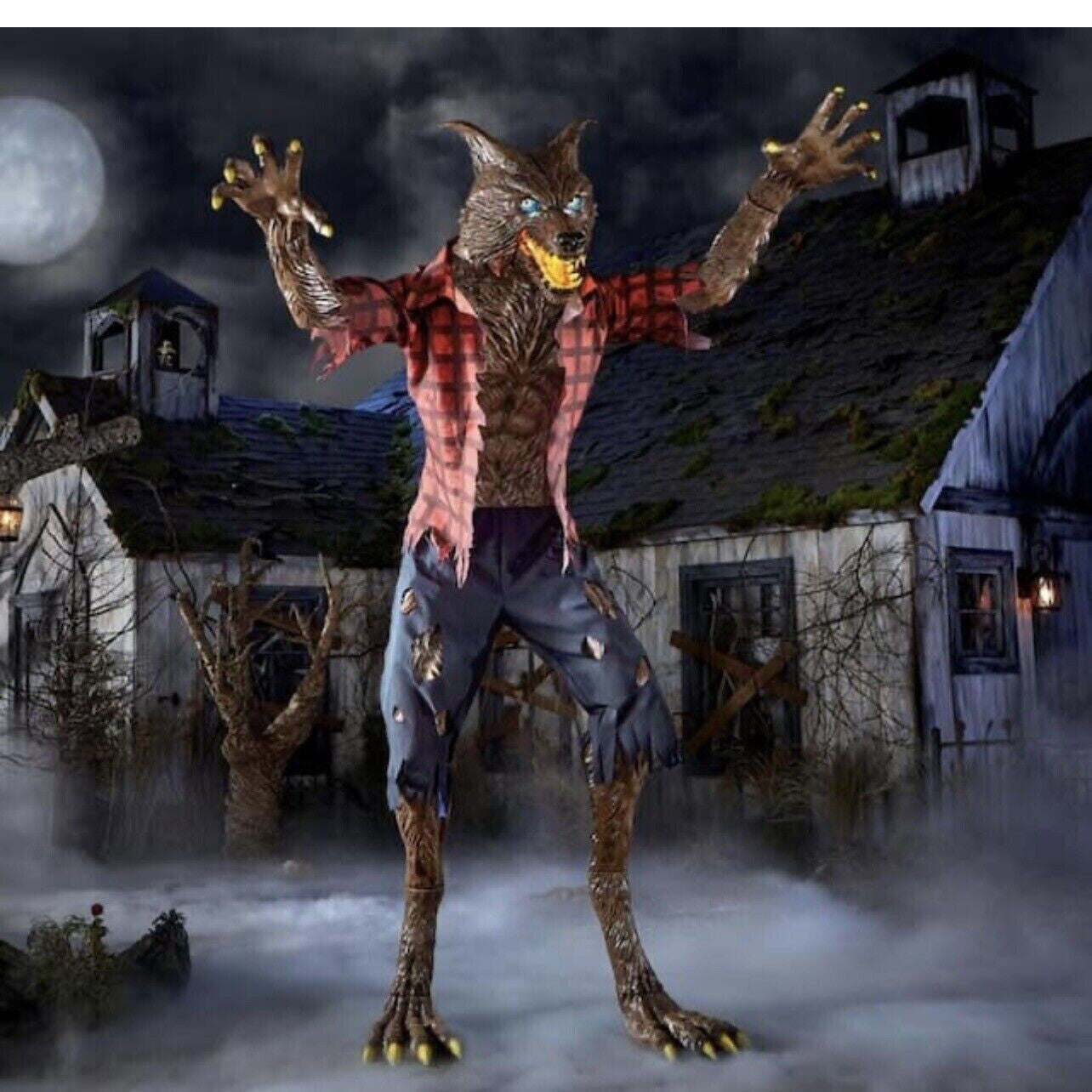 Halloween Animatronic 9.5ft Animated Immortal Werewolf