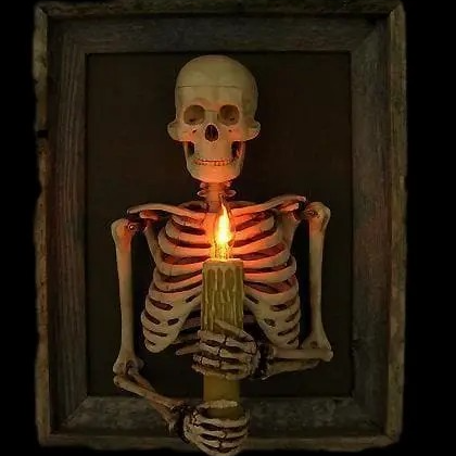 🔥LAST DAY 75% OFF☠️Haunted house skull halloween decoration