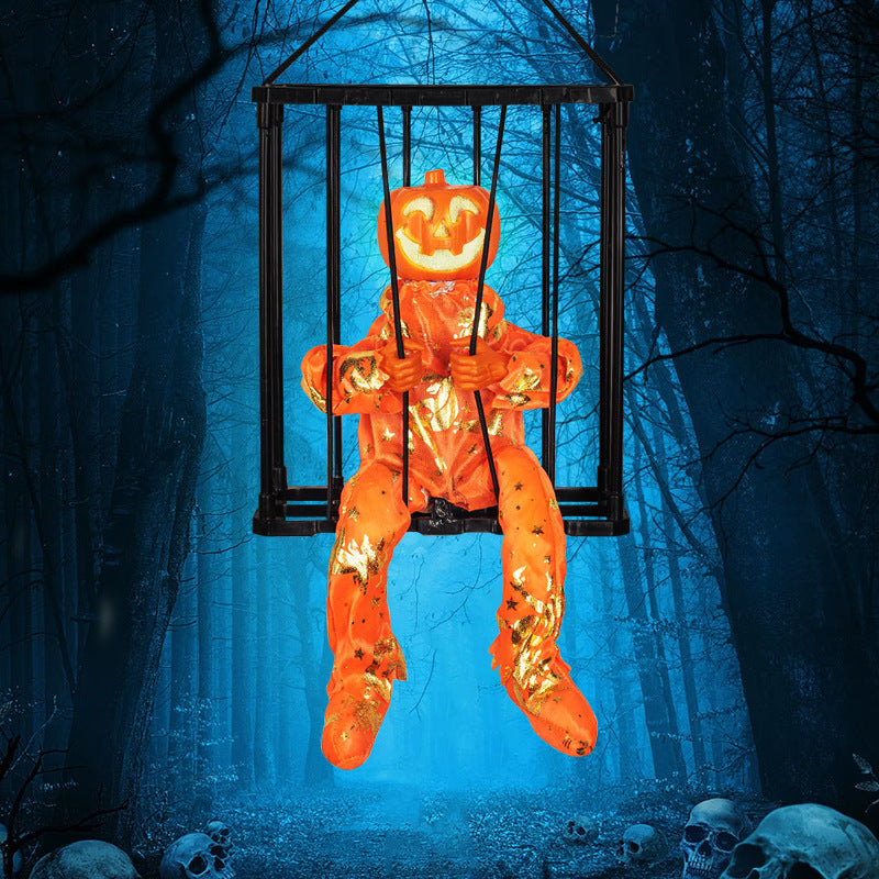 Halloween Skeleton Cage Prisoner