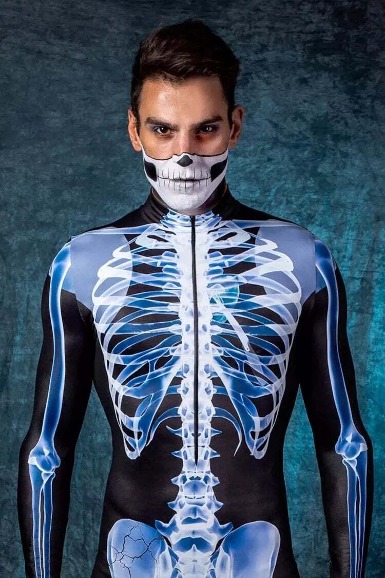 🎃Sale -SexySkull Bodysuit