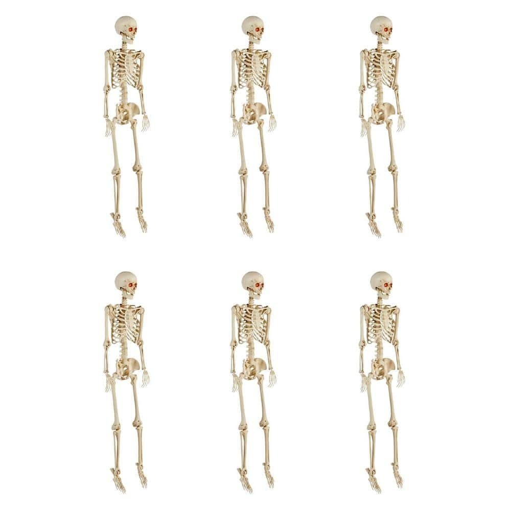 💝 Buy 1 Get 5 FREE! ✨Poseable Pitted Skeleton with LED Eyes (6-Pack)