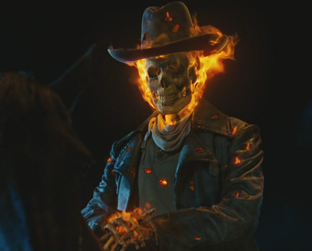 Ghost Rider-Skeleton Cowboy & Skeleton Horse