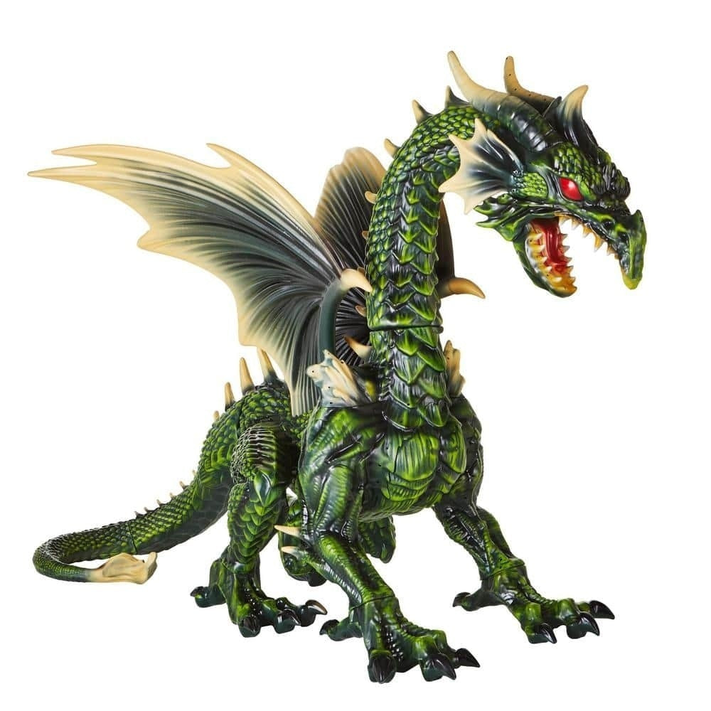 Animated Giant Green Dragon