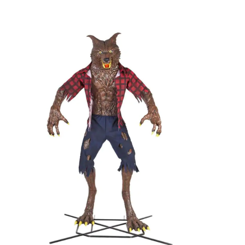 Halloween Animatronic 9.5ft Animated Immortal Werewolf