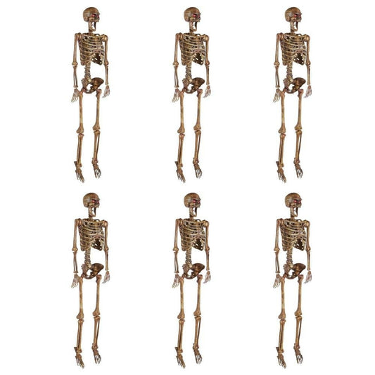 💝 Buy 1 Get 5 FREE! ✨Poseable Pitted Skeleton with LED Eyes (6-Pack)