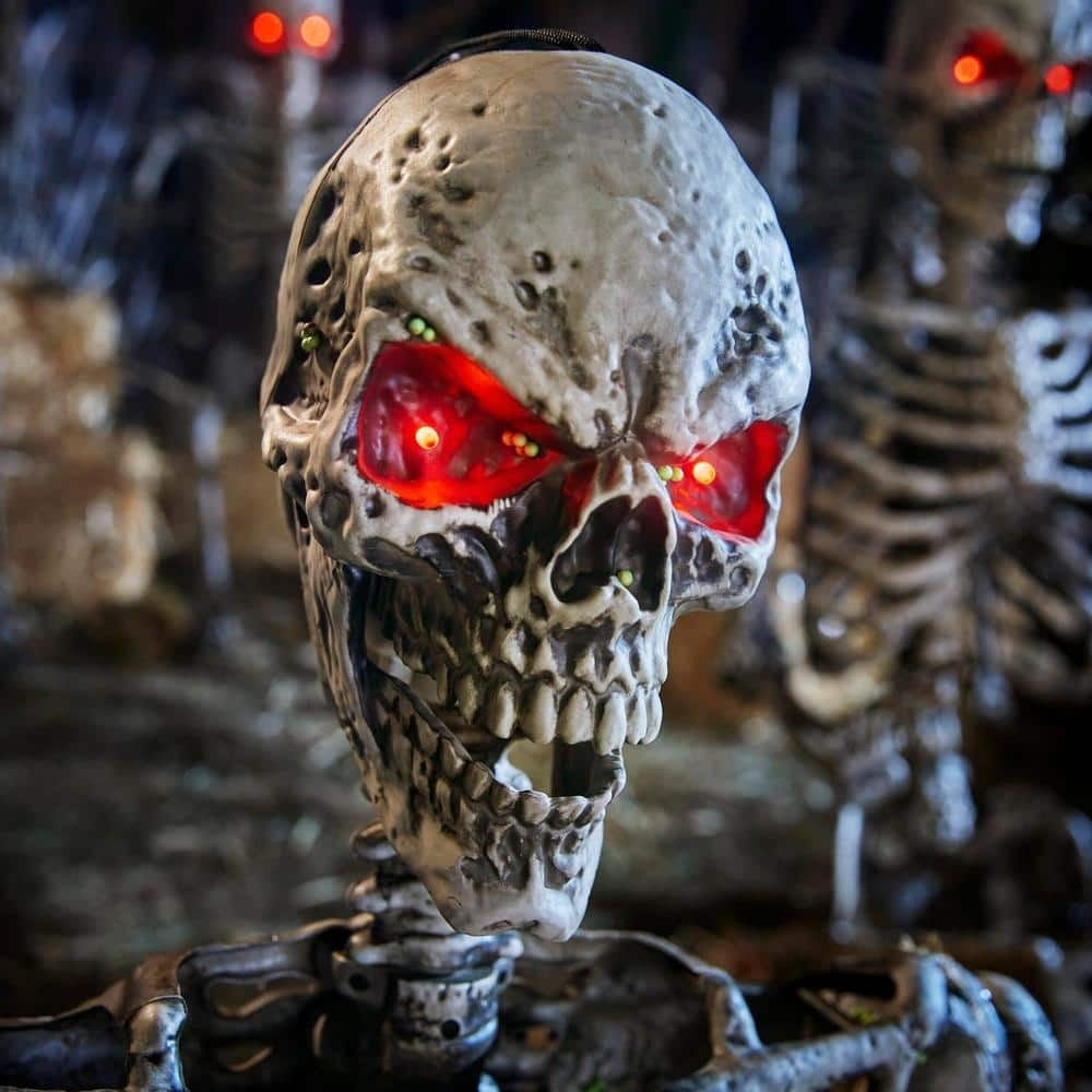 💝 Buy 1 Get 5 FREE! ✨Poseable Pitted Skeleton with LED Eyes (6-Pack)